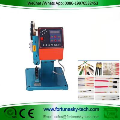 China 1.8T Benchtop Wire Splicing Machine Wire Splicer Wire Splice Machine Neon and resistor connection LED wire connection for sale