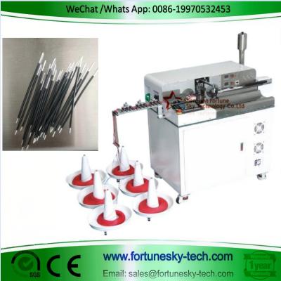 China Automatic Both Ends AWG18 To AWG32 Wire Cutting Stripping Tinning Machine 8 Wire Porcessing for sale