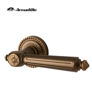 China Good EUROPEAN bronze color design zinc door handle for sale