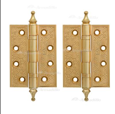 China Castillo Traditional Classic Luxury Brass Door Hinge for sale