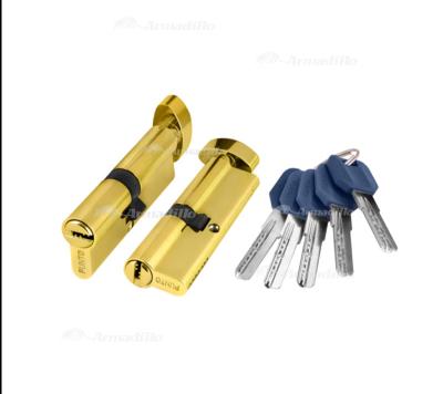 China Zinc Alloy EuroProfile Door Key-Thumbturn Lock Master Cylinder for sale