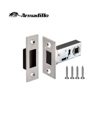 China Durable Satin Nickel Interior Door Hardware Magnetic Mortise Latch Lock for sale