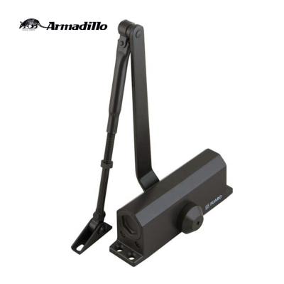 China Minimalist 45kgs Door Weight Entrance Door Closer Types Black Door Closer for sale