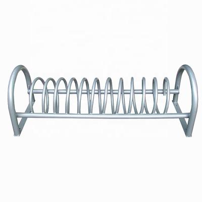 China Outdoor/Street/Park/Garden Powder Coated Steel Bicycle Rack Bicycle Parking Rack Bike Rack for sale