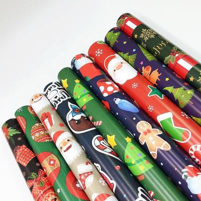 China China Christmas Wrapping Paper Decorations Suppliers Beautiful Christmas Gift Wrapping Paper Rustproof Wholesale Custom Christmas Sheet for sale