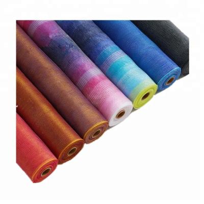 China Wholesale Waterproof Colorful Magic Color Silk Wrapping Gauze Mesh Flowers Packing Tissue Paper for Gift for sale