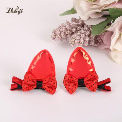 China Girls Sweet Cat Ear Hairpin Baby Hair Accessories Sequin Stereo Hair Clips For Princess for sale