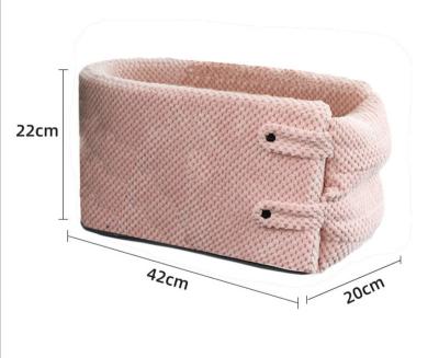 China Travel Car Nest Mat Portable Soft Wear Resistant Securities Firm Pet Bed Pet Car Seat For Travel for sale