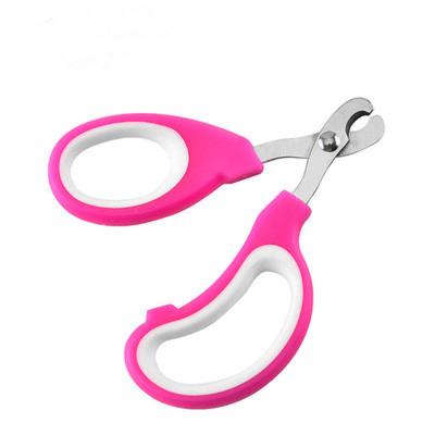 China Viable Manufacturer Professional Grooming Tool for Tiny Dog Cat Non Slip Pet Scissors Handle One Size Fits All for sale