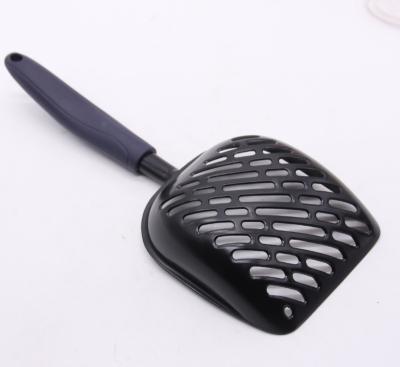 China Aluminum Alloy Cat Litter Shovel Pet Excrement Sustainable Pet Poop Scoop for sale