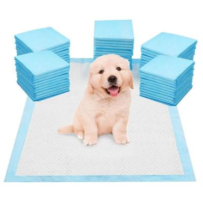 China Disposable Toilet Stocked Dog Pee Pad Small Or Big Dog Training Pee Pee Mats for sale