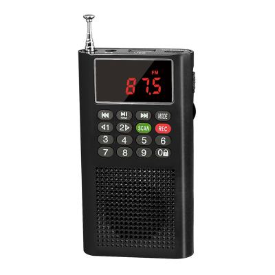 China LCJ L-358 FM PORTABLE Pocket Portable Rechargeable O.dam Radio with Built-in 700mAh Li-polymer Battery for sale