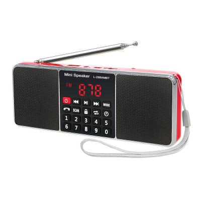 China LCJ L-288AMBT Wireless Portable Outdoor Dual Channel Dual Channel Stereo Low Noise MP3 Digital Radio Speaker AM FM for sale