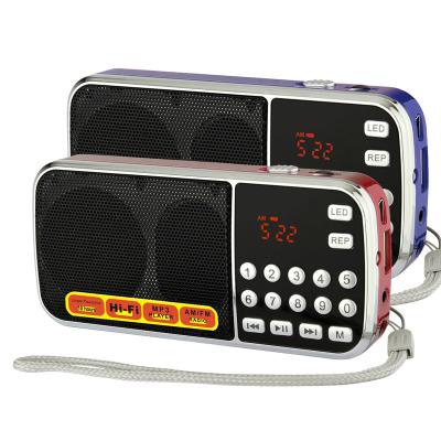 China LCJ L-088AM PORTABLE Almost Best Selling Multi Band AM FM Cheap Portable Radio With USB SD for sale