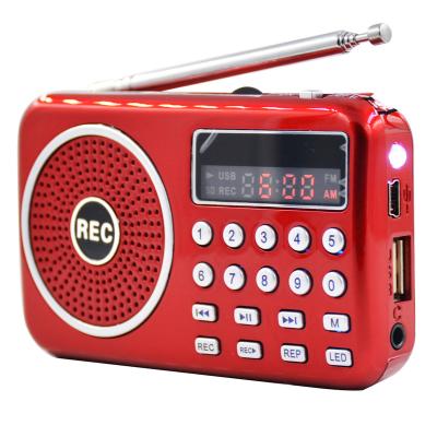 China LCJ L-063AM PORTABLE dual band fm radio recorder from small portatil AM for sale