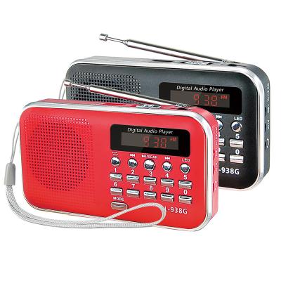 China Cheapest Card LCJ L-938G portable mini digital mp3 player with FM radio for sale