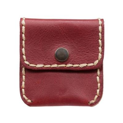 China Normcore/Minimalist Turkish Souvenir Coins Pinch Small Genuine Leather Hand-stitching Mini Fashion Coin Purse For Men's Minimalist Monogrammed Snap for sale