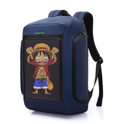 China With Custom USB Advertising Display Backpack For Advertising Smart Led Bag for sale