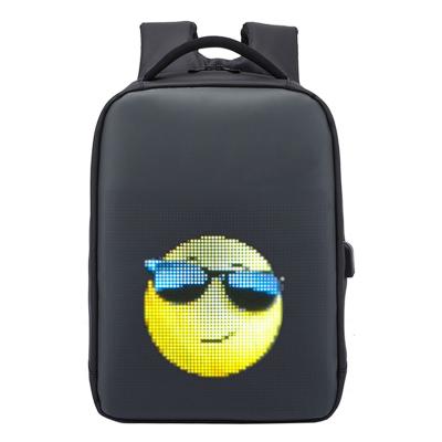 China With USB Shenzhen 2020 where new mochila zaino led backpack lit led backpack led bags pixels for sale