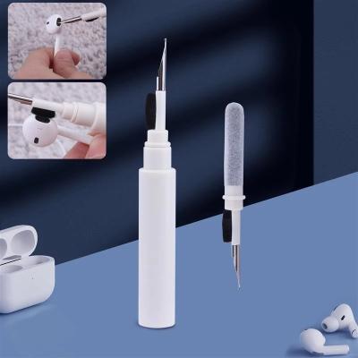 China Portable Multi Earphone Cleaning Kit Headphone Earwax Clean Pen Earbuds Cleaning Brush Pen For Airpods Huawei Samsung Earphone for sale