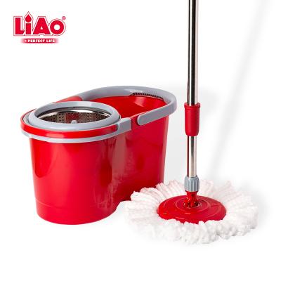 China T130049 LIAO 360 Rotating Magic Broom Wireless Magic Broom 360 Spinning Easy Broom Sustainable for sale