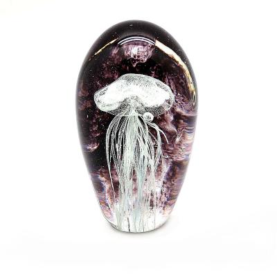 China Custom Europe Fancy Crystal Glass Favors Jellyfish Paperweight For Wedding Favors Decoration for sale