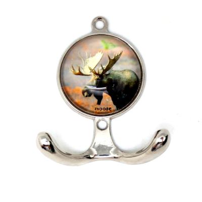 China Europe Chrome Plated Small Metal Clothes Hook for sale