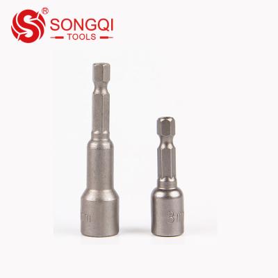 China Multi-used Different Size Screwdriver Head Screwdriver Socket For 6-19mm Screwdriver Bit Magnetic Holder Sockets for sale