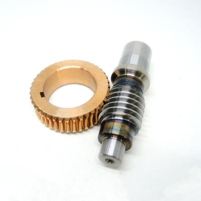 China Machinery cnc worm / machine made high quality transmission and worm gear for worm gearbox for sale