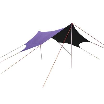 China Straight Bracing Type Camping Canopy 10000mm Waterproof Fabric, 8 Angle Shape, Various Sizes Can Be Customized, Black Glue, Full Shading, Opa for sale