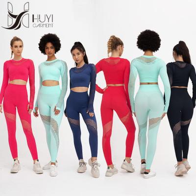 China Dropshipping Breathable Custom Sportswear All in One Stretch Gym Body Suit Yoga Pastel Set for sale