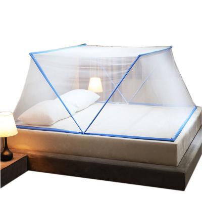 China Summer Hot Selling Folding Folding Mosquito Net For Bed Folded Mosquito Bed Nets Without Bottom Double Bed Mosquito Nets 80/100/135/180cm for sale