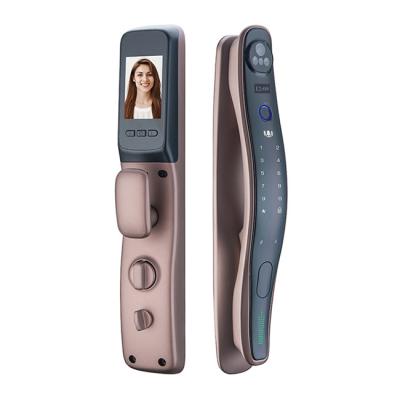 China 40-170MM Adobe Collection BD Security 3D Face Recognition Door Key Smartsteps Lock Digital Door Lock for sale