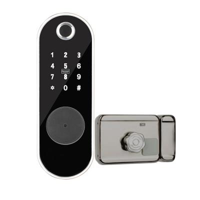 China Tuya or TTlock Electronic Fingerprint Door Lock Home Lock Guangdong-hyh Hardware BD Security Smart Lok for sale