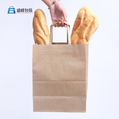 China 10% OFF! Custom Printed Doypack Brown Kraft Paper With Handle For Food Packaging Bags Manufacturer for sale