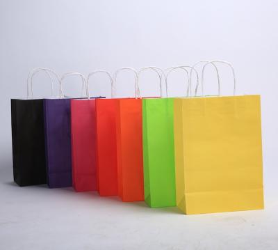 China cheap paper shopping bags kraft paper bag export for sale