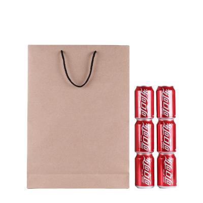 China Factory Supply Attractive Price custom bag kraft paper wholesale Wine bag for sale