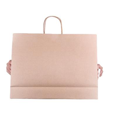 China China manufacturer White Cardboard Custom Company Brand Printed Hot Sale Paper Bags With Handles for sale