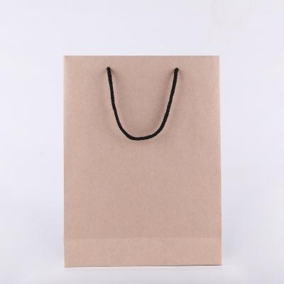 China Custom printed recycled shopping mini paper bag wholesale brown custom craft Paper gift for sale