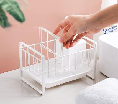 China Free Drain Adjustable Storage Rack /Kitchen Storage Box / Houseware Storage Rack for sale