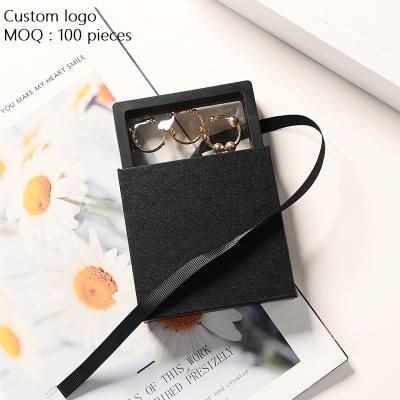 China Storage jewelry; prevent oxidation Jewelry Hanger Box Wholesale Price Film Hanger Packaging Suitable Running Jewelry Box for sale