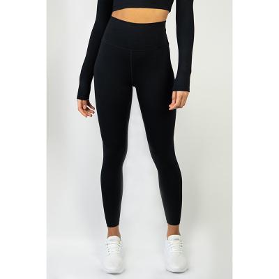 China Factory Price Antibacterial OEM Fast Shipping Seamless High Waisted Yoga Leggings High Waisted Cellulite Woman for sale