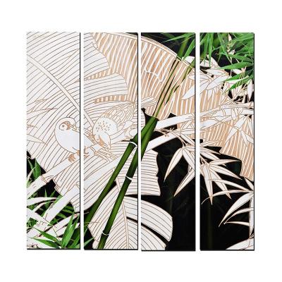 China Modern Craft Custom Wood Carving Decorative Wood Wall Art for sale