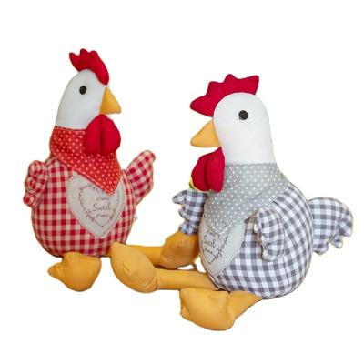 China Promotion OEM Rooster Soft Role Hen Chicken Plush Toy Cushion Promotional Gift for sale