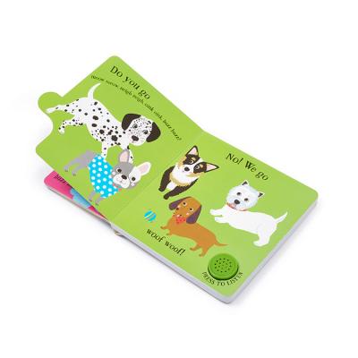 China Environmental Friendly Cartoon Card Board Book Printing Children Book Printing Healthy Offset Printing for sale