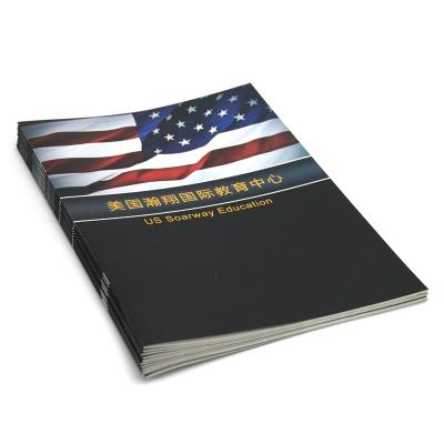 China Business catalog corporate picture album design and printing custom advertising album custom color books for sale