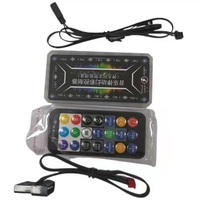 China LED Controller ARGB Computer Case Fan Music Controller+Fan Light Flashes With Music Rhythm for sale