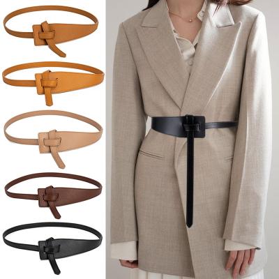 China 2121 Luxury Hot Selling Simple Women's Belt Fashion Women Designer Girls Belts Slim Leather Belt In Stock for sale