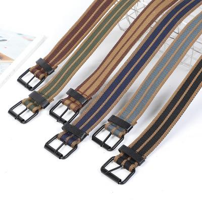 China Wholesale Men's Leisure Belts Sports Canvas Leisure Belt High Quality Belt for sale