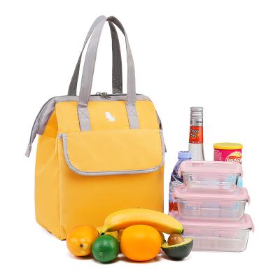 China 2023 Waterproof Portable Picnic Mummy Diaper Custom Custom Lunch Box Handle Anti-theft Cooler Bags For Women for sale